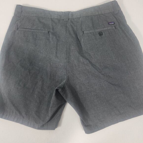 Patagonia Shorts Mens 38 Gray Flat Front - Picture 6 of 9